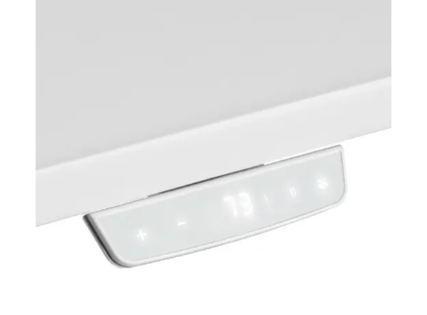 კომპიუტერის მაგიდა 2E Computer Desk CE150W, height 62-128cm, electric motor, tabletop 150 75cm (white), metal base (white), 5 image