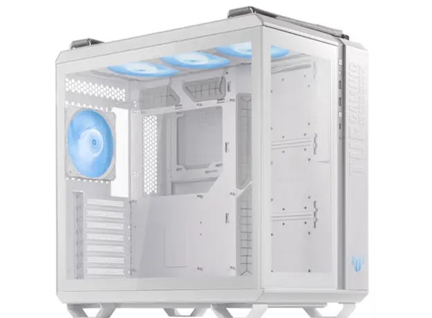 კომპიუტერის ქეისი ASUS TUF GAMING GT502 PLUS TG ARGB WHITE, 3 image