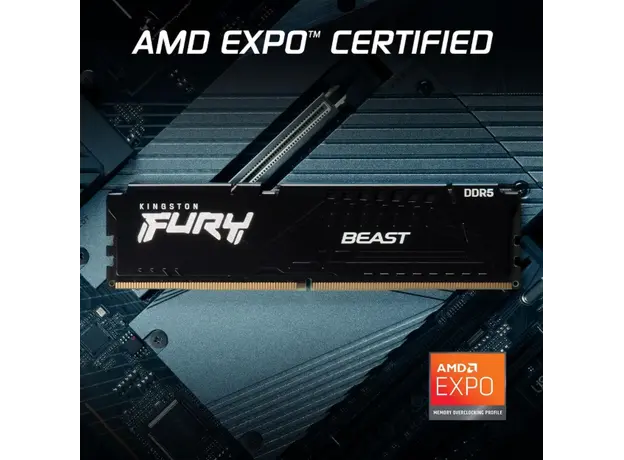 ოპერატიული მეხსიერება Kingston FURY 16GB 6000MHz DDR5 DIMM CL36 1Rx8 2G x 64-Bit, 3 image