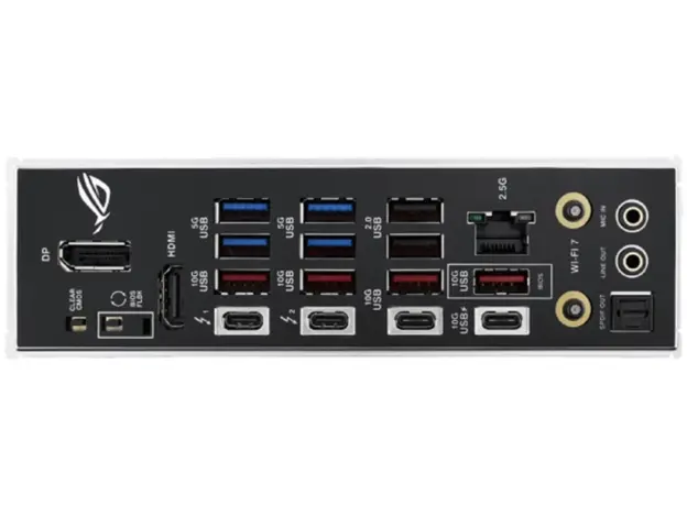 დედა დაფა ASUS Motherboard ROG STRIX Z890-F GAMING WIFI s1851 Z890 4xDDR5 M.2 DP HDMI Wi-Fi BT ATX, 4 image