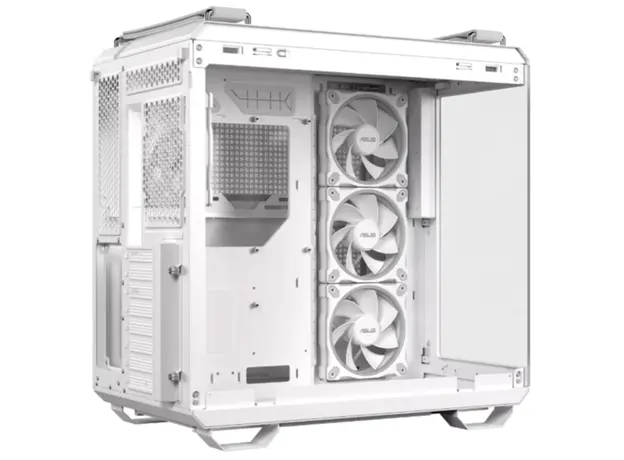 კომპიუტერის ქეისი ASUS GT502 PANO/ARGB FANS/WHT/TG, 2 image