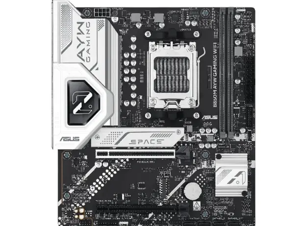 დედა დაფა ASUS Motherboard B850M AYW GAMING WIFI sAM5 B850 2xDDR5 M.2 HDMI Wi-Fi BT mATX
