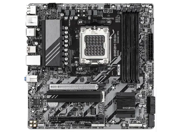 დედა დაფა GIGABYTE Motherboard B850M DS3H sAM5 B850 4xDDR5 M.2 HDMI DP mATX, 3 image