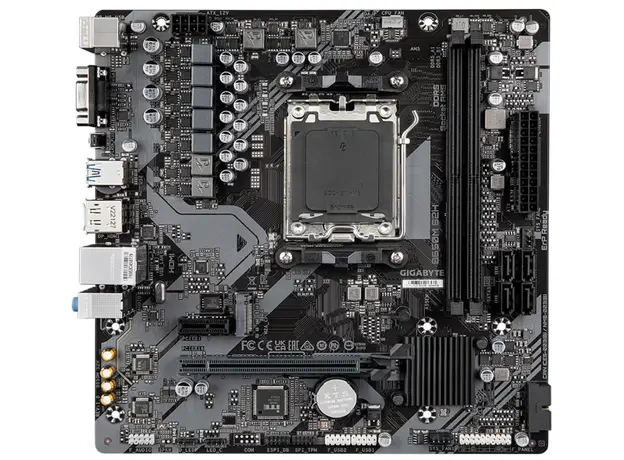 დედა დაფა GIGABYTE Motherboard B650M S2H sAM5 B650 2xDDR5 M.2 HDMI DP mATX, 2 image