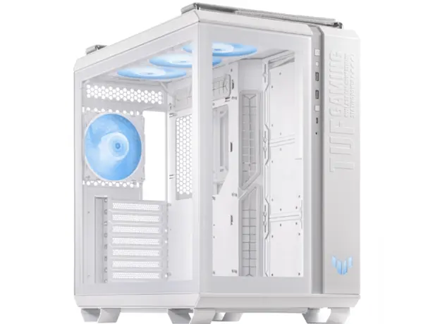 კომპიუტერის ქეისი ASUS TUF GAMING GT502 PLUS TG ARGB WHITE