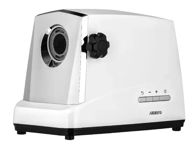 ხორცსაკეპი მანქანა ARDESTO Meat grinder , 1750W, 2kg/min, 3 cutting plates, sausages nozzle, 4 veg.slicer,  plastik, white-silver, 5 image