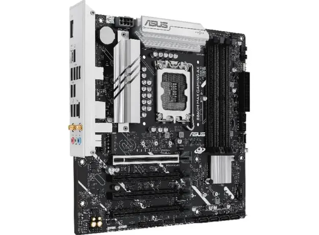 დედა დაფა ASUS Motherboard B860M MAX GAMING AX s1851 B860 4xDDR5 M.2 DP USB Type-C Wi-Fi BT mATX, 3 image
