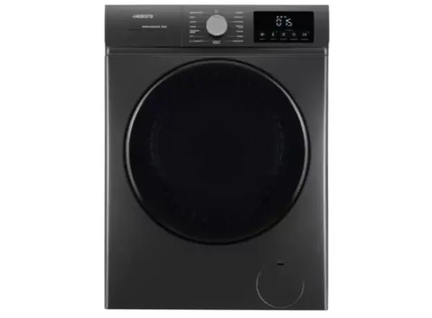 სარეცხი მანქანა ARDESTO front load Black Mars, 8kg, 1200, A, 55.5cm, display, steam, inverter, grey