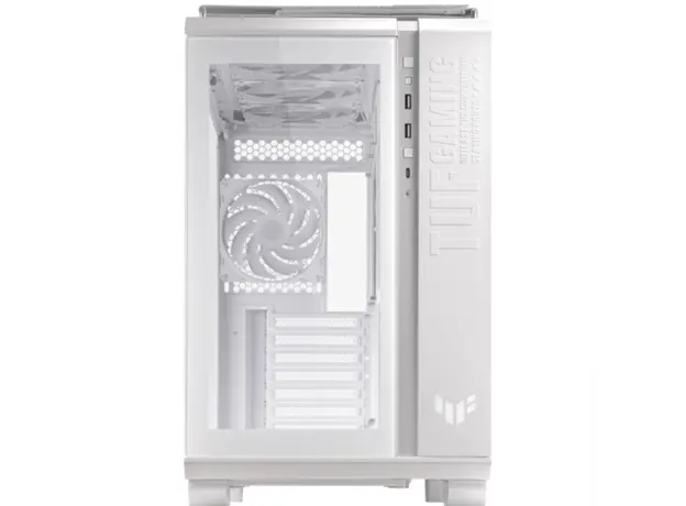 კომპიუტერის ქეისი ASUS TUF GAMING GT502 PLUS TG ARGB WHITE, 4 image