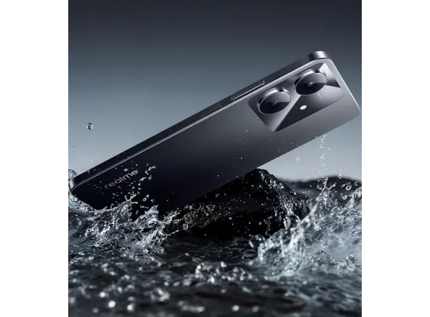 მობილური ტელეფონი Realme Note 60x 4GB/128GB RMX3938 Marble Black, 6 image
