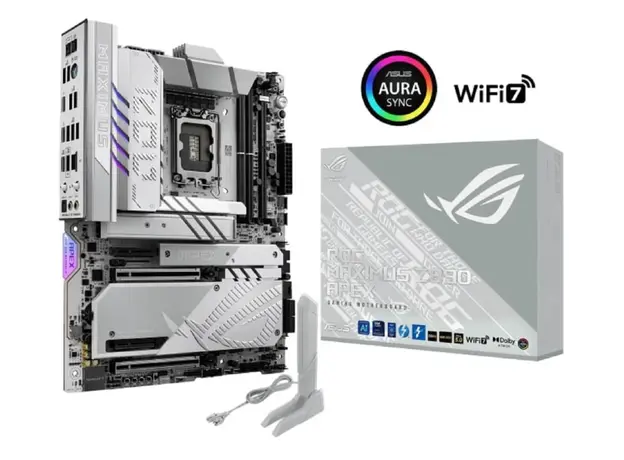 დედა დაფა ASUS Motherboard ROG MAXIMUS Z890 APEX s1851 Z890 2xDDR5 M.2 Thunderbolt DP Wi-Fi BT ATX, 6 image