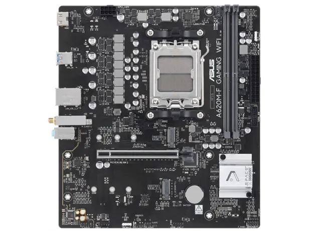 დედა დაფა ASUS Motherboard A620M-F GAMING WIFI sAM5 A620 2xDDR5 HDMI Wi-Fi BT, 2 image