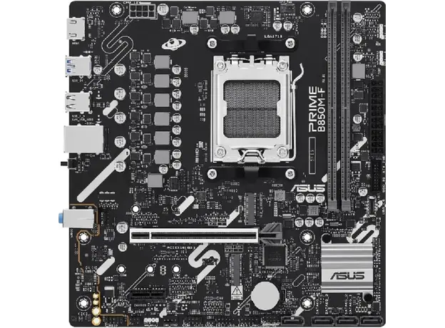 დედა დაფა ASUS Motherboard PRIME B850M-F sAM5 B850 2xDDR5 M.2 HDMI Wi-Fi BT mATX