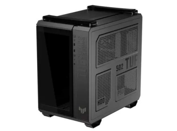 კომპიუტერის ქეისი ASUS TUF GAMING GT502 HORIZON TG ARGB BLACK, 6 image