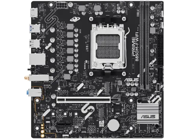 დედა დაფა ASUS Motherboard PRIME B850M-F WIFI sAM5 B850 2xDDR5 M.2 HDMI Wi-Fi BT mATX