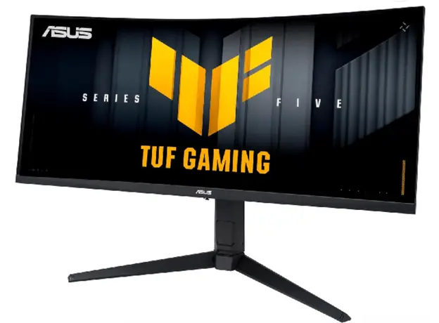 მონიტორი Asus Monitor 34" TUF Gaming VG34WQML5A 2xHDMI, 2xDP, 3xUSB, MM, VA, 3440x1440, 21:9, 250Hz, 0.5ms, sRGB 130%, CURVED, AdaptiveSync, HAS, HDR400, 2 image