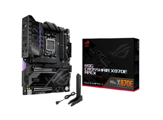 დედა დაფა ASUS Motherboard ROG CROSSHAIR X870E APEX sAM5 X870E 2xDDR5 M.2 USB Type-C Wi-Fi BT ATX, 5 image