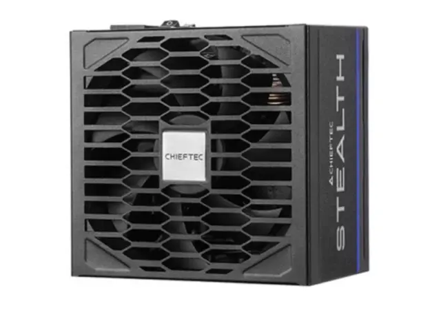 კვების ბლოკი CHIEFTEC PSU Stealth (1000W), >92%, 80+ Platinum, 135mm FDB, 1xMB 24pin(20+4), 2xCPU 8pin(4+4), 2xMolex, 2 image