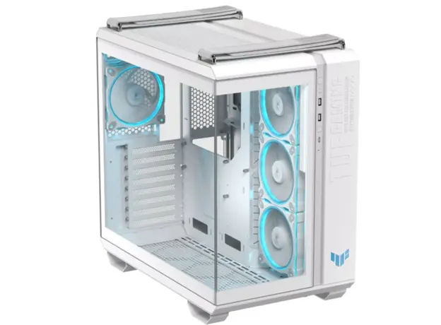 კომპიუტერის ქეისი ASUS GT502 PANO/ARGB FANS/WHT/TG, 3 image