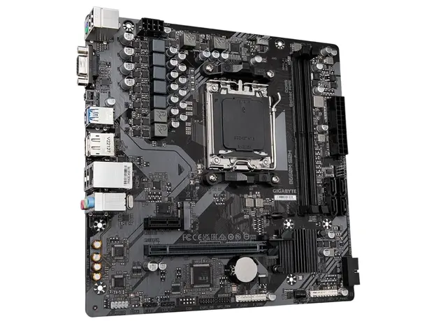 დედა დაფა GIGABYTE Motherboard B650M S2H sAM5 B650 2xDDR5 M.2 HDMI DP mATX, 3 image