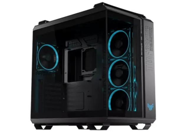 კომპიუტერის ქეისი ASUS TUF GAMING GT502 HORIZON TG ARGB BLACK, 2 image