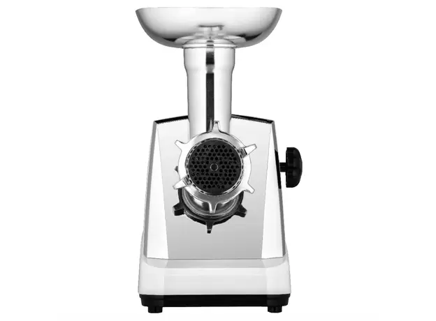 ხორცსაკეპი მანქანა ARDESTO Meat grinder , 1750W, 2kg/min, 3 cutting plates, sausages nozzle, 4 veg.slicer,  plastik, white-silver, 2 image
