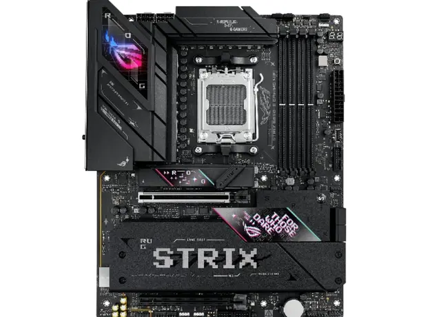 დედა დაფა ASUS Motherboard ROG STRIX B850-E GAMING WIFI sAM5 B850 4xDDR5 M.2 HDMI DP USB Type-C Wi-Fi BT ATX