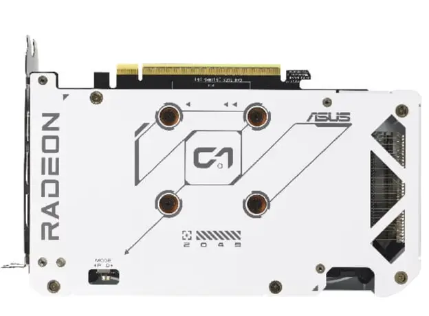 ვიდეო დაფა ASUS Radeon RX 9060 XT 16GB GDDR6 OC DUAL-RX9060XT-16G-WHITE, 3 image