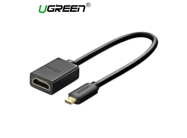 HDMI ადაპტერი UGREEN 20134 Micro HDM Imale to HDMI female adapter cable