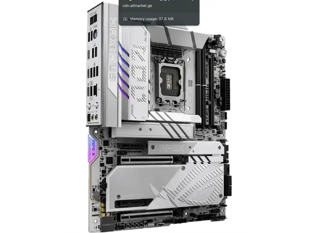 დედა დაფა ASUS Motherboard ROG MAXIMUS Z890 APEX s1851 Z890 2xDDR5 M.2 Thunderbolt DP Wi-Fi BT ATX, 4 image