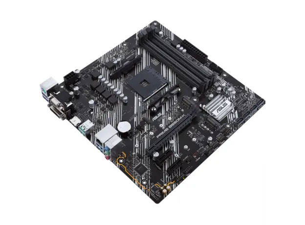 დედა დაფა ASUS Motherboard PRIME B550M-K sAM4 B550 4xDDR4 M.2 HDMI DVI D-Sub mATX, 3 image