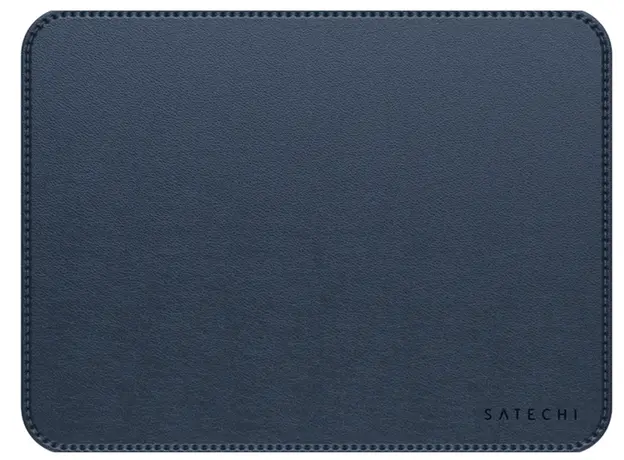 მაუსპადი SATECHI Vegan-Leather Premium Mouse Pad (Blue)