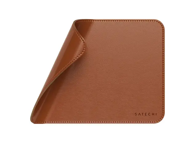 მაუსპადი SATECHI Vegan-Leather Premium Mouse Pad (Brown), 3 image