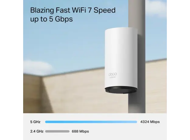 როუტერი TP-link Deco BE25-Outdoor(1-pack) BE3600 Outdoor/Indoor Mesh Wi-Fi 7 Unit, 8 image