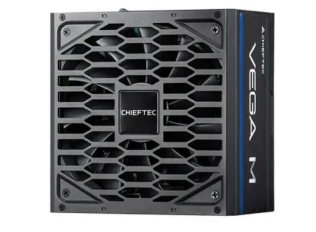 კვების ბლოკი CHIEFTEC PSU Vega M (850W), >90%, 80+ Gold, 135mm FDB, 1xMB 24pin(20+4), 2xCPU 8pin(4+4), 3xMolex, 6xSATA, 4xPCIe 8pin(6+2), 1xPCIe GEN5 16pin, Fully Modular, 3 image