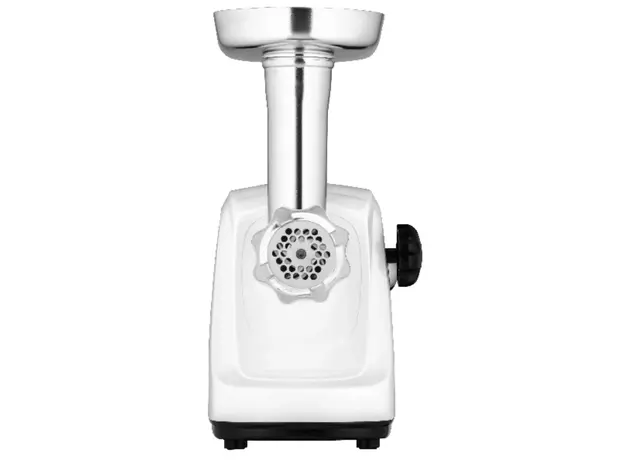 ხორცსაკეპი მანქანა ARDESTO Meat grinder , 1600W, 1.6kg/min, 3 cutting plates, sausages nozzle, plastik, white, 2 image