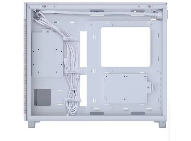კომპიუტერის ქეისი ASUS AP303/WT/TG White, 2 image