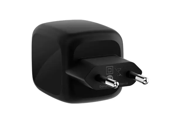 ადაპტერი BELKIN 67w Dual USB-C PD wall Charger with PPS, Black, 2 image