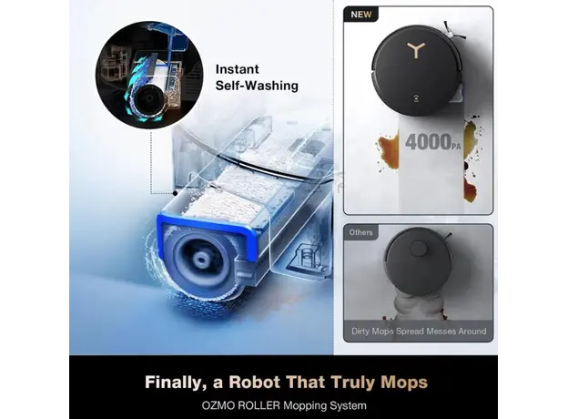 რობოტი მტვერსასრუტი ECOVACS X8 Pro OMNI, 3 image