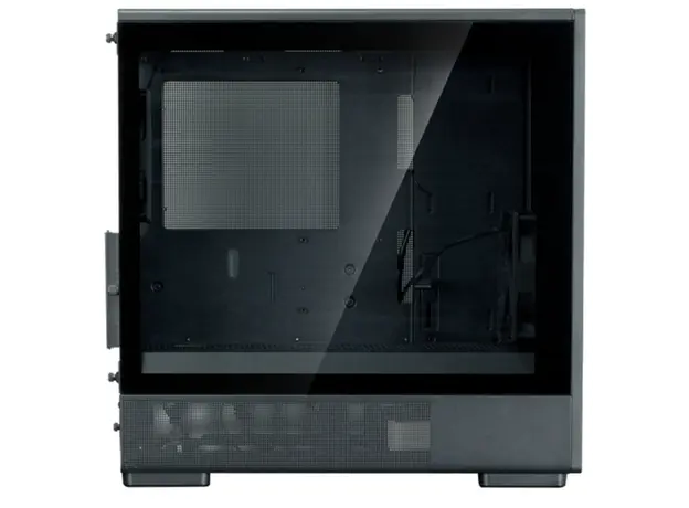 კომპიუტერის ქეისი Zalman PC case P10 Namu without PSU, 1xUSB3.0, 1xUSBType-C, 2x120mm, 1x120mm ARGB, VGA 340мм, LCS ready, TG Side Panel, mATX, black, 4 image