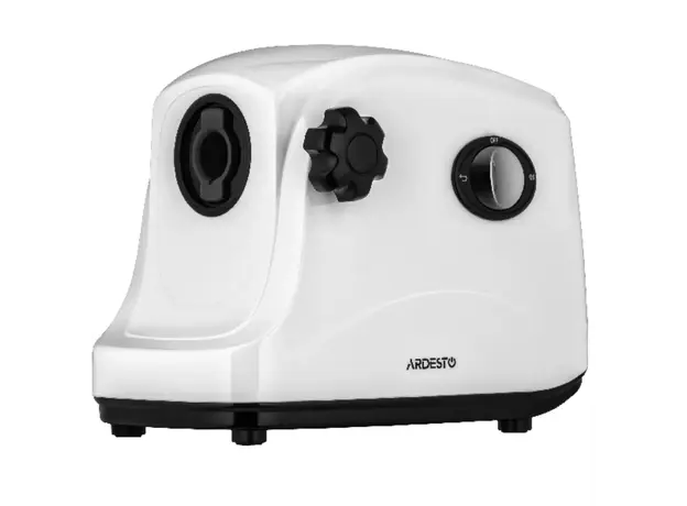 ხორცსაკეპი მანქანა ARDESTO Meat grinder , 1600W, 1.6kg/min, 3 cutting plates, sausages nozzle, plastik, white, 3 image