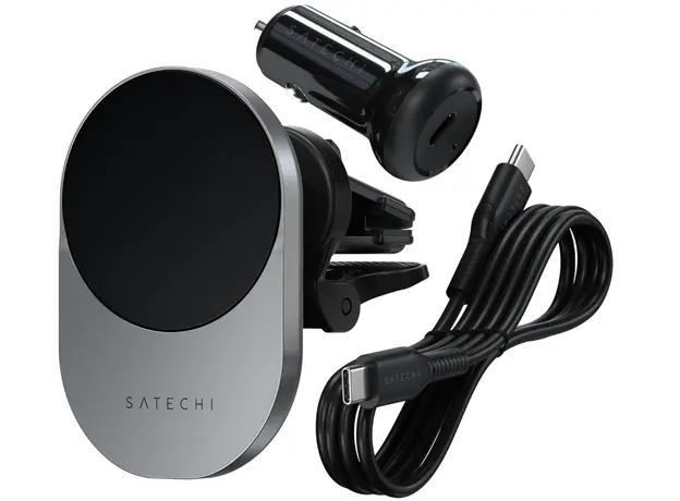 მანქანის დამტენი SATECHI Qi2 Wireless Car Charger, 2 image