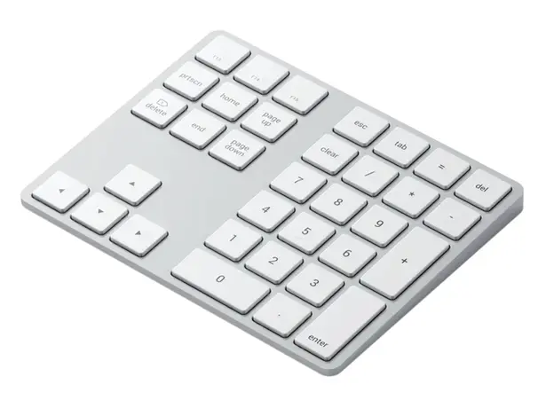 კლავიატურა SATECHI Aluminum Extended Keypad Silver