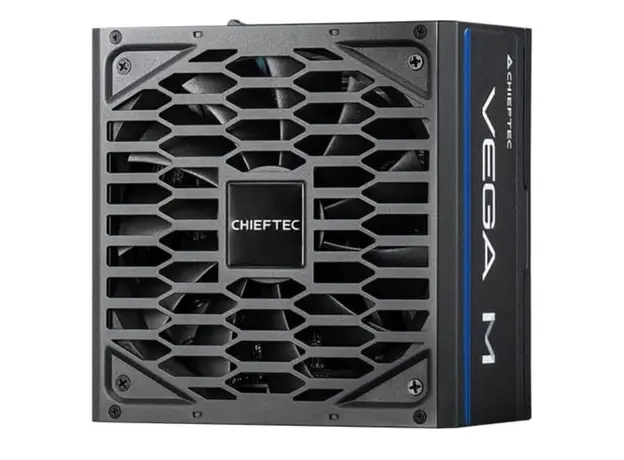 კვების ბლოკი CHIEFTEC PSU Vega M (750W), >90%, 80+ Gold, 135mm FDB, 1xMB 24pin(20+4), 2xCPU 8pin(4+4), 3xMolex, 6xSATA, 4xPCIe 8pin(6+2), 1xPCIe GEN5 16pin, Fully Modular, 2 image