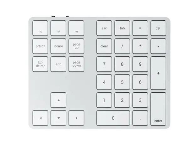 კლავიატურა SATECHI Aluminum Extended Keypad Silver, 2 image