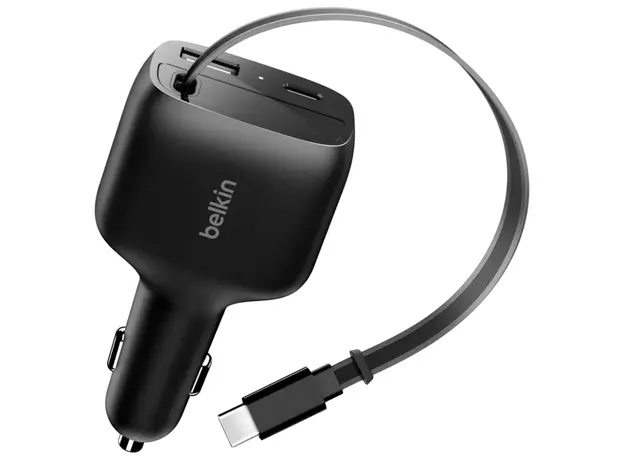 მანქანის დამტენი BELKIN 75w Car Charger with USB-C Cable, 3 image