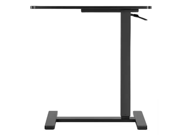 სათამაშო მაგიდა 2E Compact Desk CE710BB, height 71-106cm, gas lift, tabletop 71x40cm (black), metal base (black), 3 image
