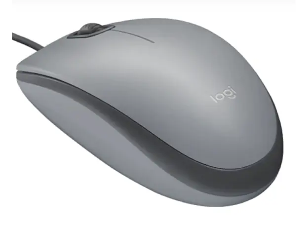 მაუსი LOGITECH M110 Silent - MID GRAY - USB - EMEA-808 - AKOYA HANGTAB BOX M110S, 3 image
