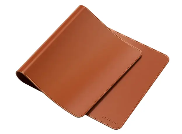 მაუსპადი SATECHI Vegan-Leather Premium Desk Mat (Brown)