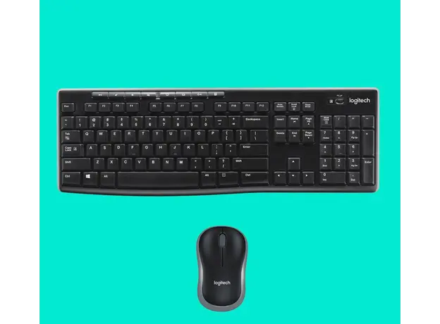 კლავიატურა და მაუსი LOGITECH MK270 Wireless Combo - BLACK - US INT'L - EER, 10 image